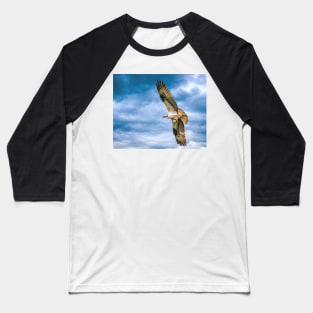 Osprey with Fish Baseball T-Shirt